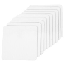 Lot de 10 aimants de réfrigérateur blancs à sublimation, 6,5 cm