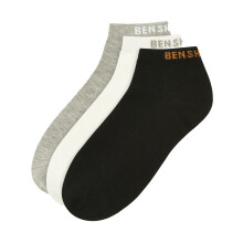 Ben Sherman Unisex Adult Trainer Socks (Pack of 3)