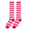 Chaussettes unisexes rayées colorées arrivant aux genoux 1
