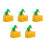 5Pcs Plastic Bird-Shaped Automatic Toothpick Holder Cute and Practical 4