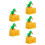 5Pcs Plastic Bird-Shaped Automatic Toothpick Holder Cute and Practical 8