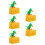 5Pcs Plastic Bird-Shaped Automatic Toothpick Holder Cute and Practical 9
