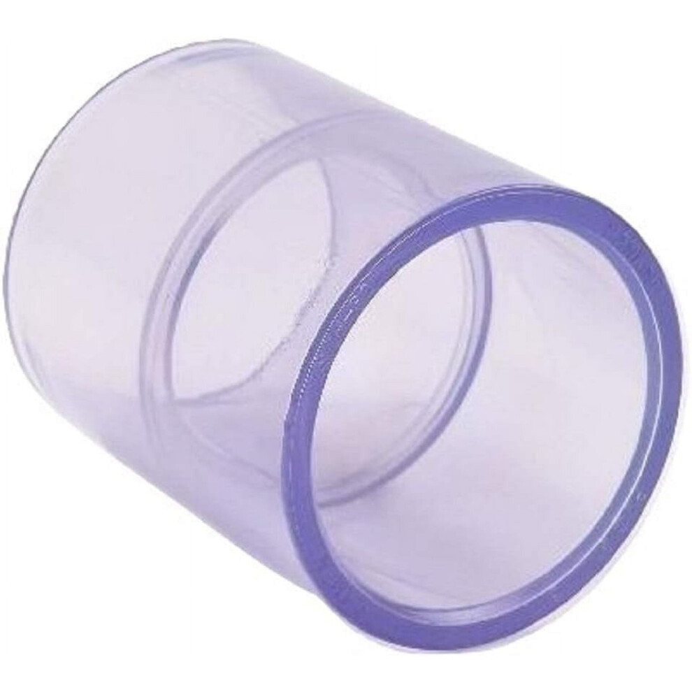 Clear Pvc Coupling Schedule 40/80 2.5 Inch Socket 9122141368007