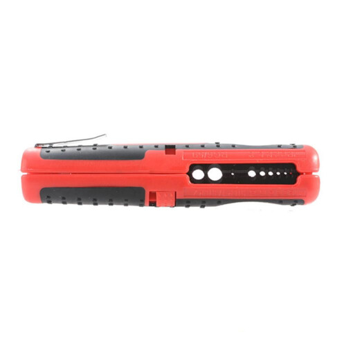 Pen-Style Wire Stripper with Reset Spring and Locking Device for Various Workplace Use 2