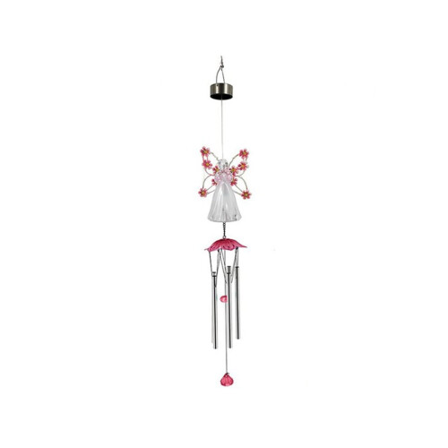 Solar Angel Wind Chime Light Outdoor Garden Decor 2