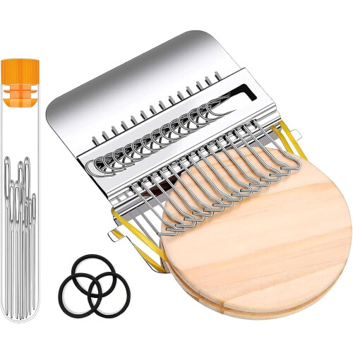 Kit de războaie de cusut Patch Loom2.0 – Set portabil de cusut pentru începători