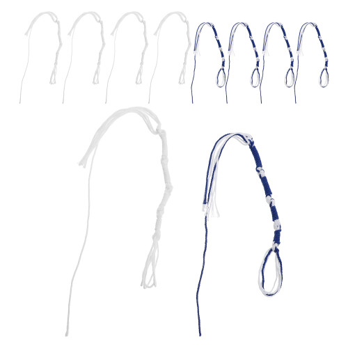 48Pièces Lot Tzitzit Pompons Authentiques Pour Châle De Prière 1