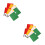 16Pièces Drapeaux Arbitre Football Polyester 9