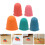 100Pcs Durable Rubber Thimbles for Finger Protection Grip and Control 11