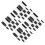 32Pièces Coffret Cylindrique Transparent Pour Boules De Golf 9