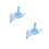 2Ensembles Machine À Enrouler Laine Automatique Compacte Bleu Ciel USB 9