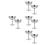 8Pcs Reusable Stainless Steel Dessert Bowls Silver Kitchenware Set 4