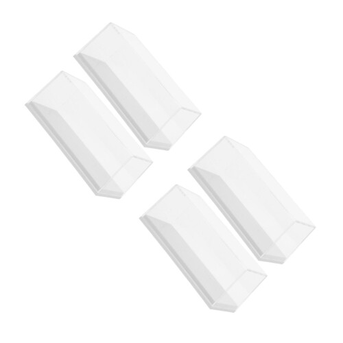 4Pièces Boîte De Rangement Claire Pour Miniatures Et Modèles 2