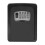 Wall-Mounted 4-Digit Weatherproof Key Lock Box, 5-Key Capacity, Resettable Code, Compatible with Indoor/Outdoor/Garage Use 4
