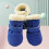 Conjunto de 4 botinhas antiderrapantes e quentinhas para cães, perfeitas para o inverno. 4