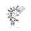 Mini wishing bottle string lights warm white LED 20 pcs 3