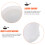 Cuiseur vapeur pour micro-ondes multicouche en plastique (2 pièces) 5