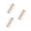 6Pièces Coupe Portion Beige PP Pour Seniors Avec Prise Sécurisée 5