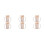 6Pièces Coupe Portion Beige PP Pour Seniors Avec Prise Sécurisée 7