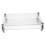 Acrylic Computer Monitor Riser Stand Clear Desk Organizer with Compact Space Saving Design 6