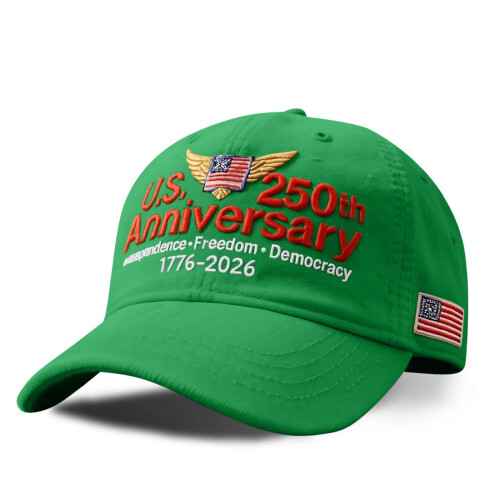 Retro Vasket Baseball Cap Patriotic Andebb Justerbar 2
