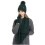 Grünes Damen-Strickset: Mütze, Schal & Handschuhe, Acryl 2