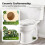 Ceramic Frog Toilet Bolt Caps – 1 Pack, Easy Fit for 5