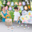 35-Piece Easter Decoration Set: Bunnies, Eggs & Balloons 4