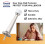 Στοπ Πόρτας Βαρέως Τύπου - Βιδωτός Άκαμπτος Σχεδιασμός, Φινίρισμα Σατινέ Νικελ με 4