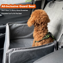 Foldable Waterproof Car Seat for Dogs & Cats, 43cm, Black/Gray