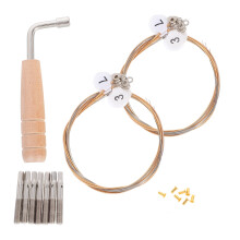 5Sets Precision Lyre Harp String Replacement Kit with Wrench