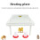Brooder Heater for Chicks, 12.2 x 12.2Inch for 20 Chicks Brooder Heating Plate with Adjustable Height and Angle US Plug 7