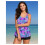 Γυναικείο σετ μαγιό Tankini με V-Neck – Ψηλόμεσο, Πλήρης Κάλυψη, Ρυθμιζόμενες Τιράντες, 1