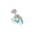 1pc 3D Printed Echinosaurus Dinosaur Movable Dragons Figurine Multi-Color Gift Creative Home Decor 1