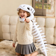 Spinosaurus pluche dinosauruspak met 3D skeletontwerp