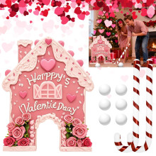 Valentines Decor Valentine's Day Blending Emotion and Sport Color To Let's Swing and Experience The Joy.