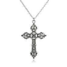 Coliere creștine de modă pentru femei Wen cadou Vintage gotic crucifix pandantiv lanț lung colier Choker gotic punk evreu
