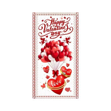Rideau de porte pour la Saint-Valentin, guirlande de cœurs pour une ambiance festive, décoration de cadre de porte, couvre-porte pour la maison,