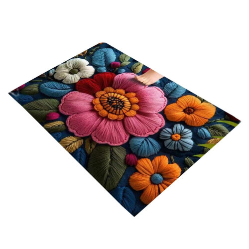 Πατάκι εισόδου Fabulous Flowers – 2026Νέο χαλί καλωσορίσματος, αντιολισθητικό εσωτερικό