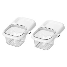 Kitchen Sink Strainer Basket – Food Waste Filter, Faucet-Hanging Drain Strainer for Veggie Washing & Draining