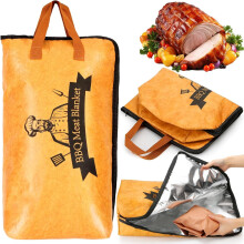 Insulated BBQ Resting Blanket 15 x 21 x 7 in