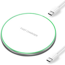 FU199920W snabb trådlös laddningsplatta för iPhone, Samsung