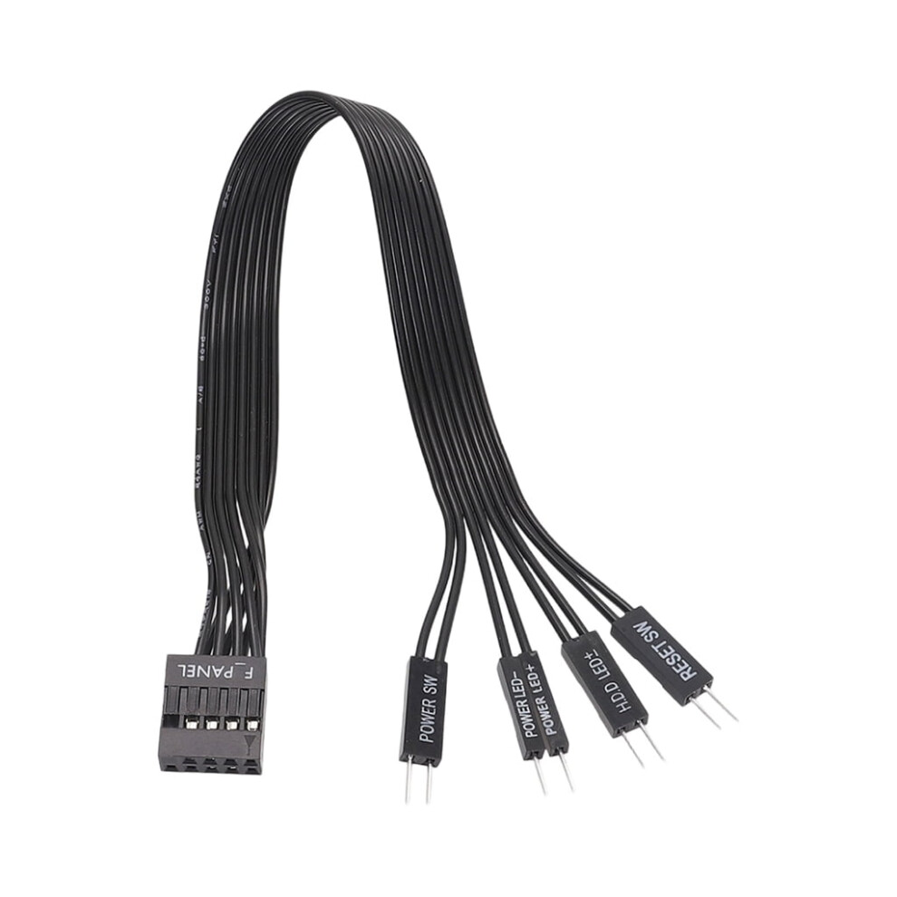 Motherboard External Power Switcher Hdd F Panel Header Restarting Button Extension Power Cable For Pc Case Chassis 9023022492494