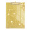 Glitter A4 Clipboard Plastic Acrylic Gold Clip Yellow 1