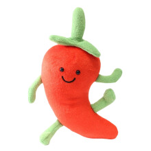 Bréagáin plush glasraí eggplant chili arbhar trátaí cairéad