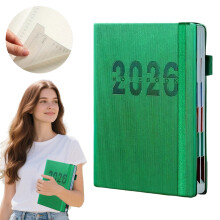 Agenda journalier 2026 – Une page par jour avec liste de tâches prioritaires, organisateur minimaliste pour la gestion du temps au travail, à la