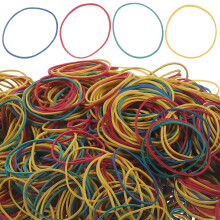 1 lot de petits élastiques en caoutchouc polyvalents pour une utilisation au bureau