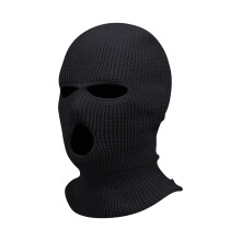 15,74 x 7,87 tuuman 3-reikäinen hiihtomaski – villainen neulottu balaklava, tuulenpitävä ja lämmin, karkkivärit, unisex, yhteensopiva