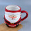 Santa Claus Ceramic Mug – Festive Red & White, 5