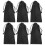 40Pcs Black Polyester Sunglasses Bags Soft Drawstring Eyeglass Cases 3